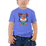 Chicago Sports Fan Crest - Toddler Short Sleeve Tee