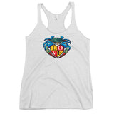 Blue Crab LOVE Crest - Women's Racerback Tank