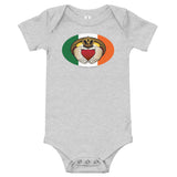 Irish Claddagh Oval Magnet, Baby Onesie