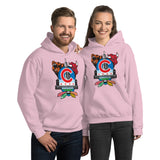 Chicago Sports Fan Crest- Unisex Hoodie