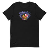 Raven Crab Football Maryland Crest, Short-Sleeve Unisex T-Shirt