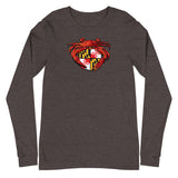 Red Crab Maryland Crest, Unisex Long Sleeve Tee