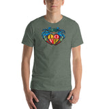 Blue Crab LOVE Crest - Short-Sleeve Unisex T-Shirt