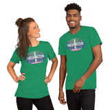 Washington DC skyline Oval, Short-Sleeve Unisex T-Shirt