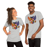 Birdland Baltimore Raven & Oriole Maryland Crest - Short-Sleeve Unisex T-Shirt