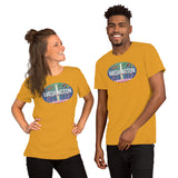 Washington DC skyline Oval, Short-Sleeve Unisex T-Shirt