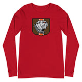 Cleveland Browns Dawg Crest, Unisex Long Sleeve Tee