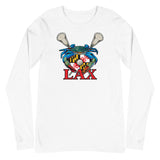 Blue Crab Maryland Lax Crest, Unisex Long Sleeve Tee