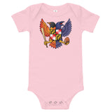 Birdland Baltimore Raven & Oriole Maryland Crest - Baby One Piece