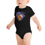 Raven Crab Football Maryland Crest, Baby Onesie