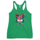 Chicago Sports Fan Crest - Women's Racerback Tank