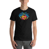 Blue Crab LOVE Crest - Short-Sleeve Unisex T-Shirt