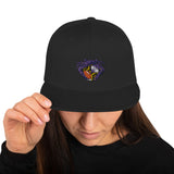 Raven Crab Football Maryland Crest, Embroidered Snapback Hat