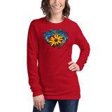 Blue Crab Maryland Black-Eyed Susan, Unisex Long Sleeve Tee