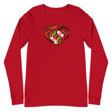 Red Crab Maryland Crest, Unisex Long Sleeve Tee