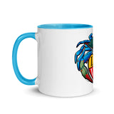 Blue Crab LOVE Crest - Mug with Color Inside