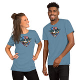 Fly, Philly, Fly! Sports Fan Crest - Short-Sleeve Unisex T-Shirt