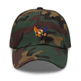 Birdland Baltimore Raven and Oriole MD Shield Embroidered Baseball Cap