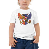 Birdland Baltimore Raven & Oriole Maryland Crest - Toddler Tee