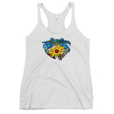 Blue Crab Maryland Black-Eyed Susan, Women's Racerback Tank