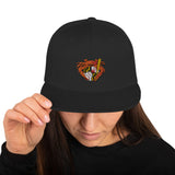 Oriole Baseball Crab Maryland Crest, Embroidered Snapback Hat