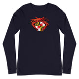 Red Crab Maryland Crest, Unisex Long Sleeve Tee