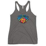 Blue Crab LOVE Crest - Women's Racerback Tank