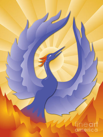 Phoenix Rising - Theater Art Print