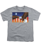 Saturn V Eagle Moon Launch - Youth T-Shirt