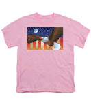 Saturn V Eagle Moon Launch - Youth T-Shirt