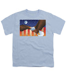 Saturn V Eagle Moon Launch - Youth T-Shirt