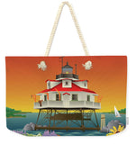 Thomas Point Shoal Lighthouse - Weekender Tote Bag