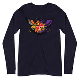 Maryland Birdland Terp Crest, Unisex Long Sleeve Tee