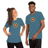 Maryland Power Flower, Short-Sleeve Unisex T-Shirt