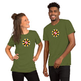 Maryland Power Flower, Short-Sleeve Unisex T-Shirt